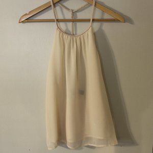 Off-White Flirty Backless Top